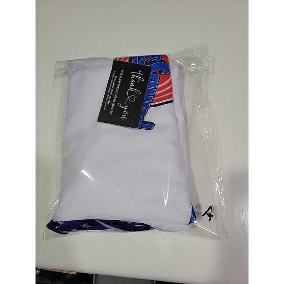 Space Jam Tune Squad Varsity Halloween Costume, Pajamas Shorts & Tank Top SMALL - Picture 9 of 9